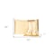 Homeroots 20 x 30 in. Pale Yellow Dreamy Silky Satin Queen Size Pillowcases 387889 - alternate 4